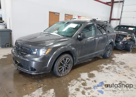 2018 Dodge Journey Se from USA, damaged, VIN 3C4PDCAB9JT347786